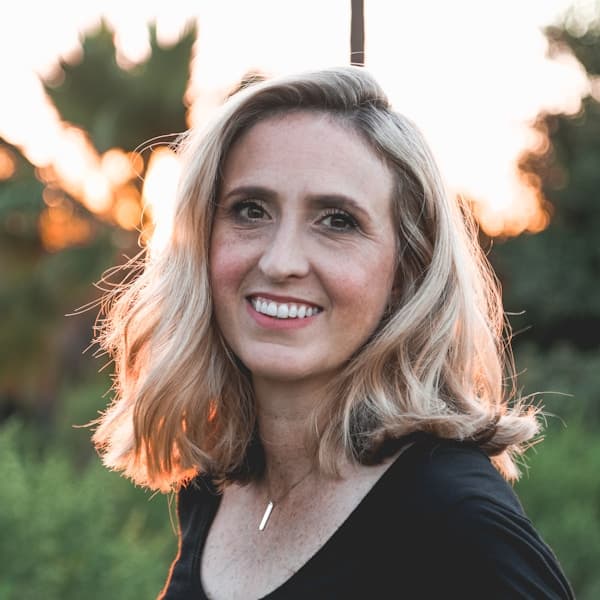 Woman feeling empowered and healthy